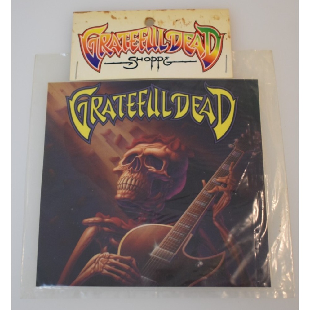 Vintage Grateful Dead Shoppe Kitchen Sink Comix Decal Sticker Rock Original